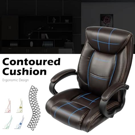 Snapklik Outfine High Back Leather Executive Chair Lbs