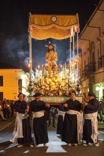 Procesiones de Semana Santa en Popayán la historia de un carguero Semana