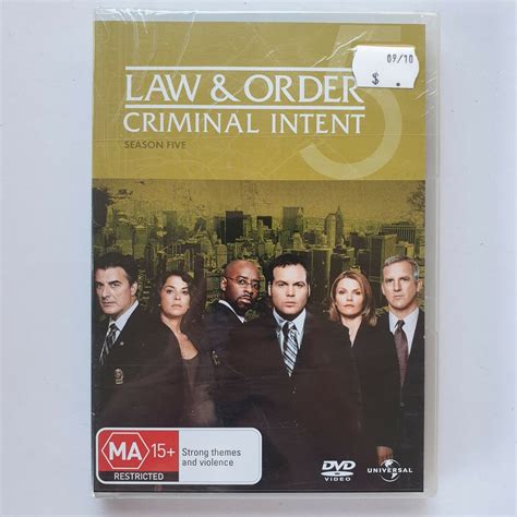 Law And Order Criminal Intent Season 5 Box Set Dvd 2005 For Sale