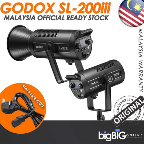 GODOX SL200iii LED 200W DayLight Balanced 5300K Studio And Video Light