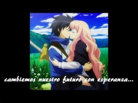 Zero No Tsukaima Opening I Say Yes Sub Espa Ol Youtube