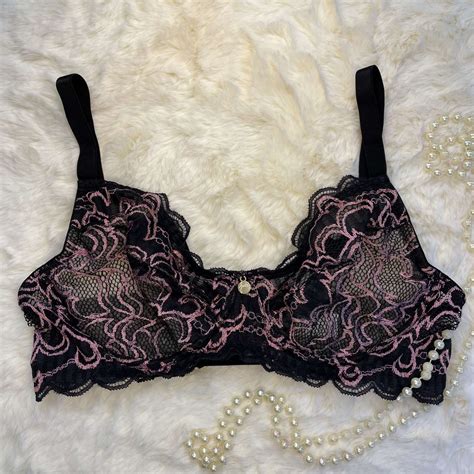 Sutiã Plus Size Sem Bojo Renda Bicolor 0311 Jackie Lingerie