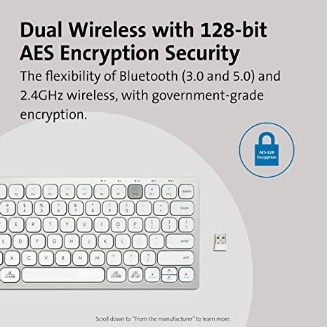 Multi-Device Dual Wireless Compact Keyboard – The Petechial