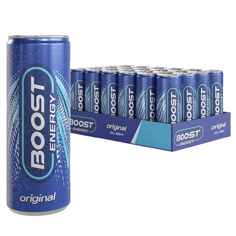 Buy Boost Energy Drink Original Flavour 250ml X 24 Pack Vegan