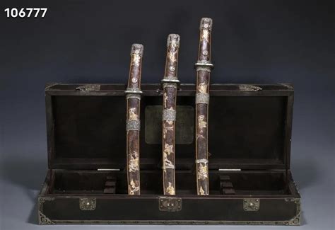 A Set Of Aristocratic Sabres Returned From Overseas Original Set Rare