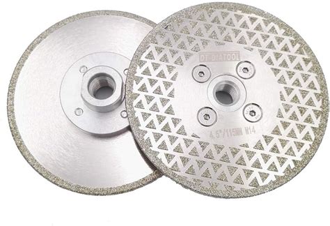 Dt Diatool Diamond Cutting And Grinding Discs Pcs Inch Mm X