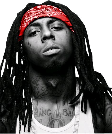 Lil Wayne With Red Bandana Psd Official Psds