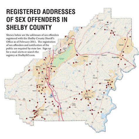 Sex Offenders In Your Neighborhood Shelby County Reporter Shelby County Reporter