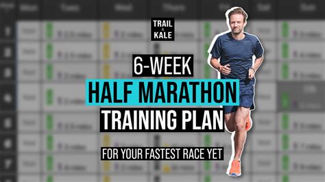 6 Week Half Marathon Training Plan: Smash That PR!