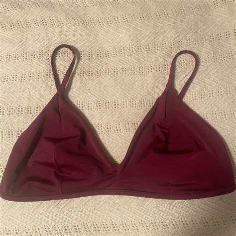 Parade XL Triangle Bikini Top In Surfboard Depop