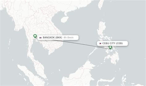 Direct Non Stop Flights From Cebu City To Bangkok Schedules