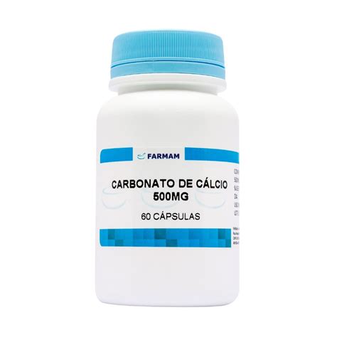 Carbonato De C Lcio Mg C Psulas Em Promo O Na Americanas