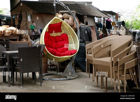 Woven Household Items On Display At Nigeria S Largest Cane Village At