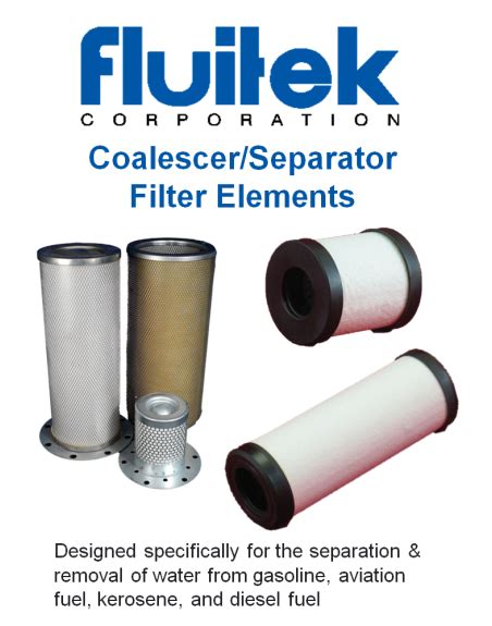 Fluitek Industrial Filtration Elements Sku Fluitek Flt