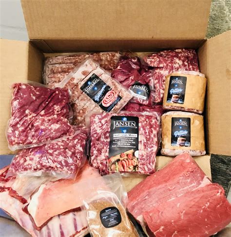 Meat Variety Pack Large Combo Meat Jansen Pure Beef