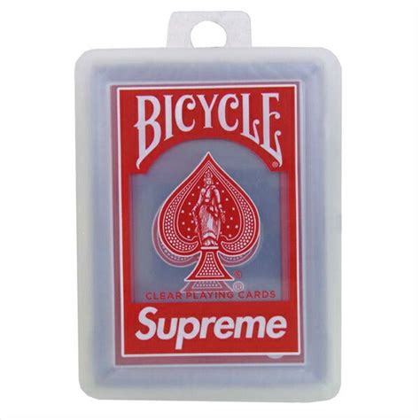 Supreme シュプリーム 20aw Bicycle Clear Playing Cards トランプ【新古品】【未使用】【中古】 ブランド古着 Life