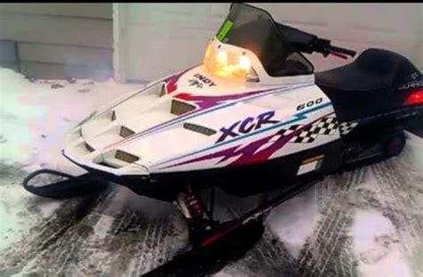 Polaris Indy 600 Xcr 1998 Model Still Own It Old Things Snowmobile