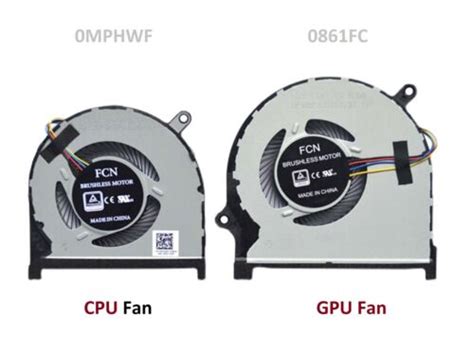 New Original Cpu Gpu Cooling Fan For Dell Inspiron P F