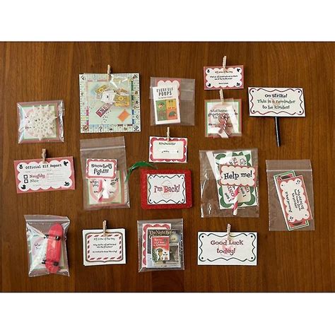 Elf Kit Days Of Christmas Fun Elf Activities Elf Props Elf On The