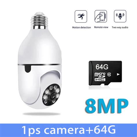 V Pro Cctv Camera No Need Internet Bulb Camera Cctv Camera Connect