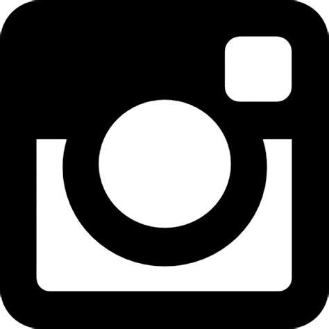 Instagram Black Icon #192384 - Free Icons Library