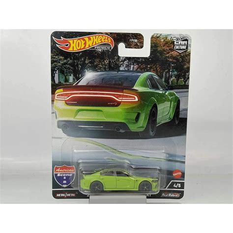 Hot Wheels Car Culture 汽車文化 Dodge Charger SRT Hellcat 風火輪 膠胎 蝦皮購物