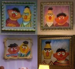 Ernie And Bert Painting at PaintingValley.com | Explore collection of ...