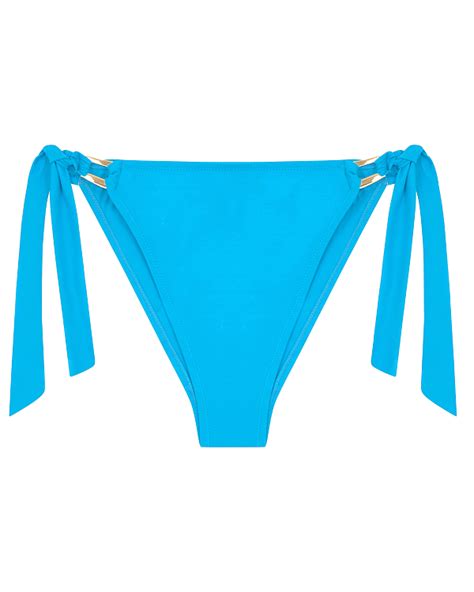 Boudoir Beach Tie Side Brief Vivid Blue Tkd Lingerie