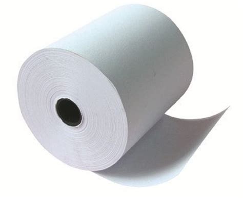 79 Mm Plain White Thermal Paper Roll For Receipt GSM 80 At Rs 55