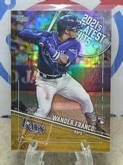 Wander Franco Gold Gh Prices Topps S Greatest Hits