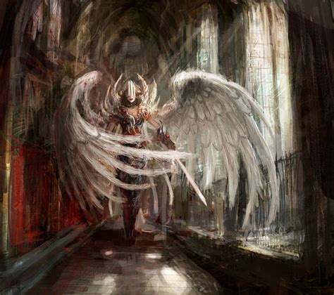 Angel Warrior Concept Art