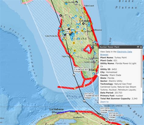 Map Of Nuclear Power Plants In Florida