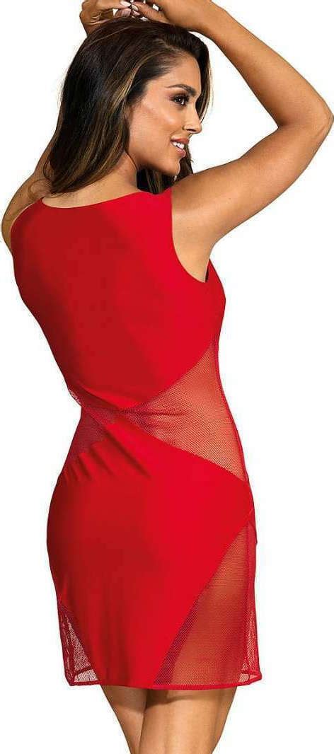 Axami Lingerie Sexy Dress Red Skroutz Gr