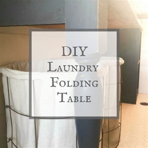 The Perfect Diy Laundry Folding Table Laundry Folding Tables Laundry