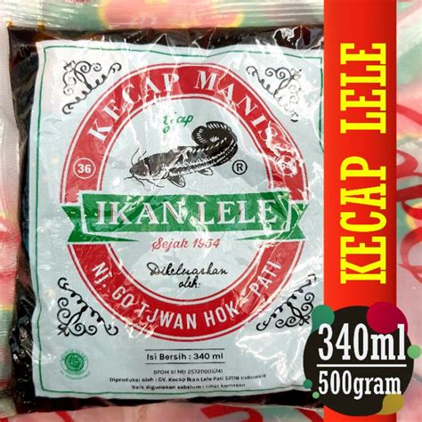 Jual Kecap LELE 340ml Manis Cap Ikan Lele 340 Ml Manis Khas Pati