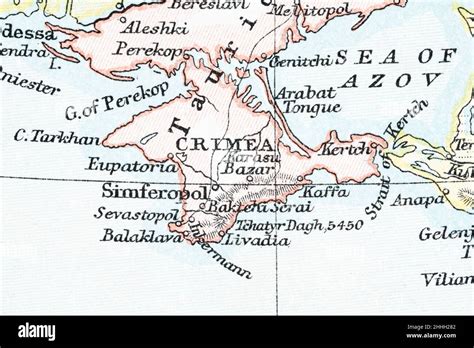 Mappa Storica Di Inkermann Immagini E Fotografie Stock Ad Alta