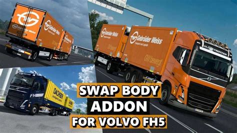 Podwozie Z Wymiennym Nadwoziem Volvo Fh V Ets Ets Mody Ats Mod