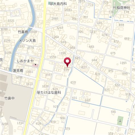 岐阜県羽島市竹鼻町狐穴1592 の地図 Mapfan