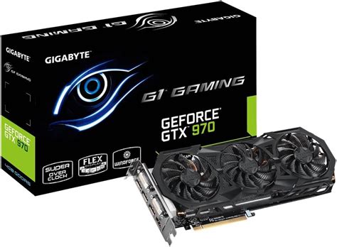 Gigabyte NVIDIA GTX 970 G1 Gaming Edition Gaming Graphics Card (4GB ...