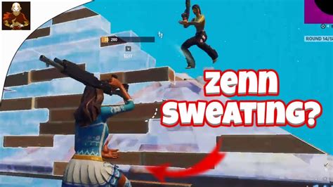 What Zenn Looks Like Sweating Fortnite Tokenwager Youtube