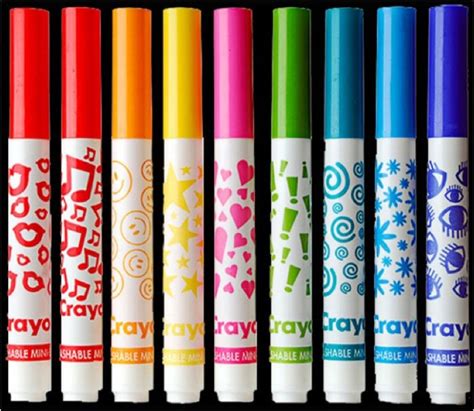 Crayola stamp markers. : nostalgia