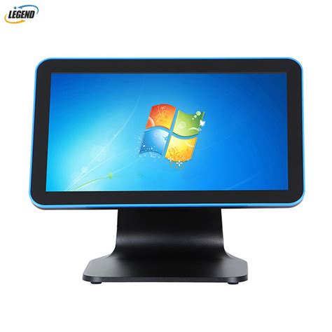 New 15 6 Inch Bezel Free All In One Touch POS Desktop PC China POS