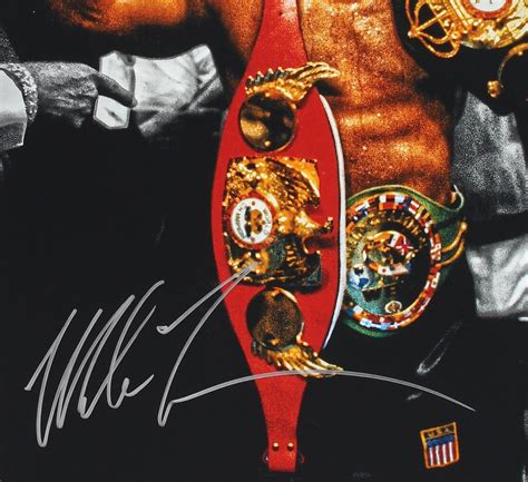 Mike Tyson Signed 16x20 Photo Jsa Coa Pristine Auction