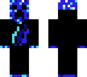 blue lava | Minecraft Skin