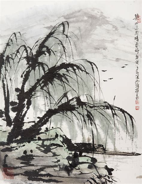 碧山过雨晴更好 崔如琢恒凯艺术lotus Arts Group画廊主页雅昌艺术网