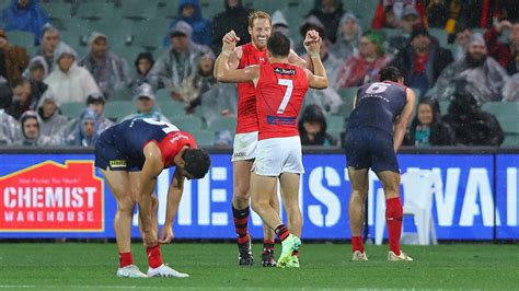 AFL Gather Round Essendon defeats Melbourne: Sam Draper stars in ...