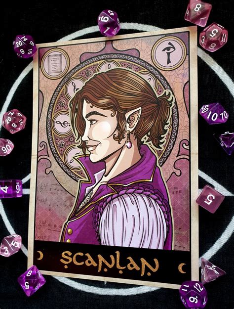 Scanlan Critical Role A5 Fine Art Print 300GSM Wall Art Wall | Etsy