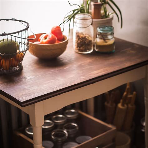 Diy Kitchen Table Makeover Linen Wildflowers