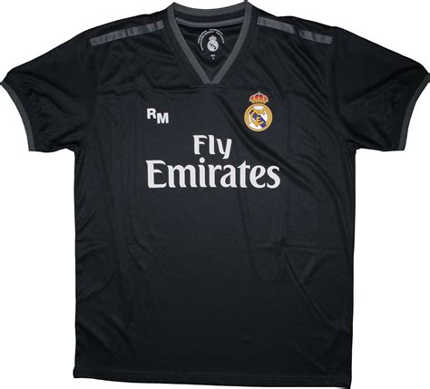 Real Madrid Fc Camiseta Adulto Replica Oficial Segunda Equipaci N