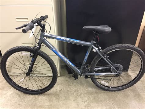 Grey Huffy Granite 18 Speed Mountain Bike